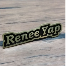 Name Tag Gold Gloss<br>2D Etching<br>NT/GG_01 